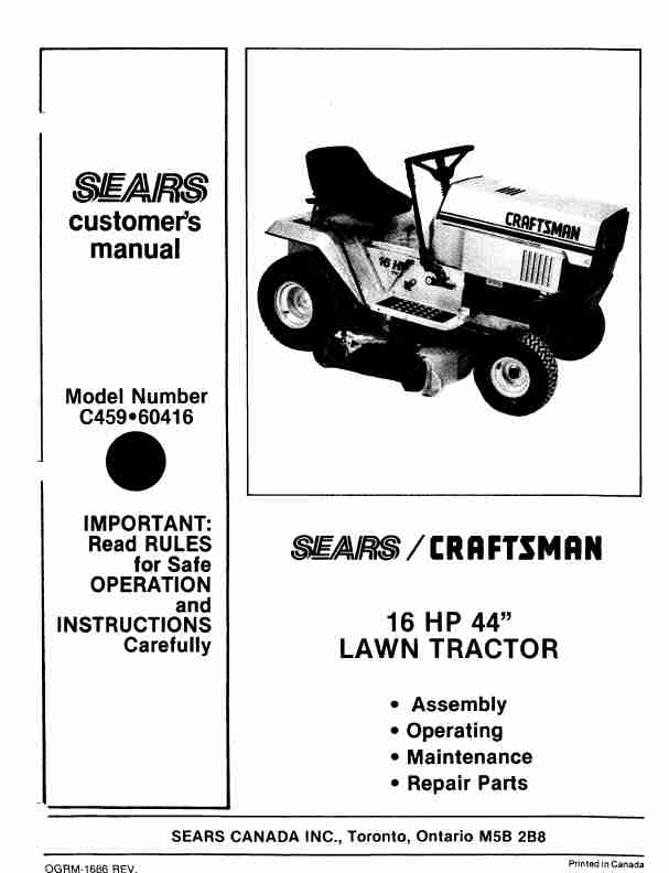 SEARS CRAFTSMAN 60416-page_pdf
